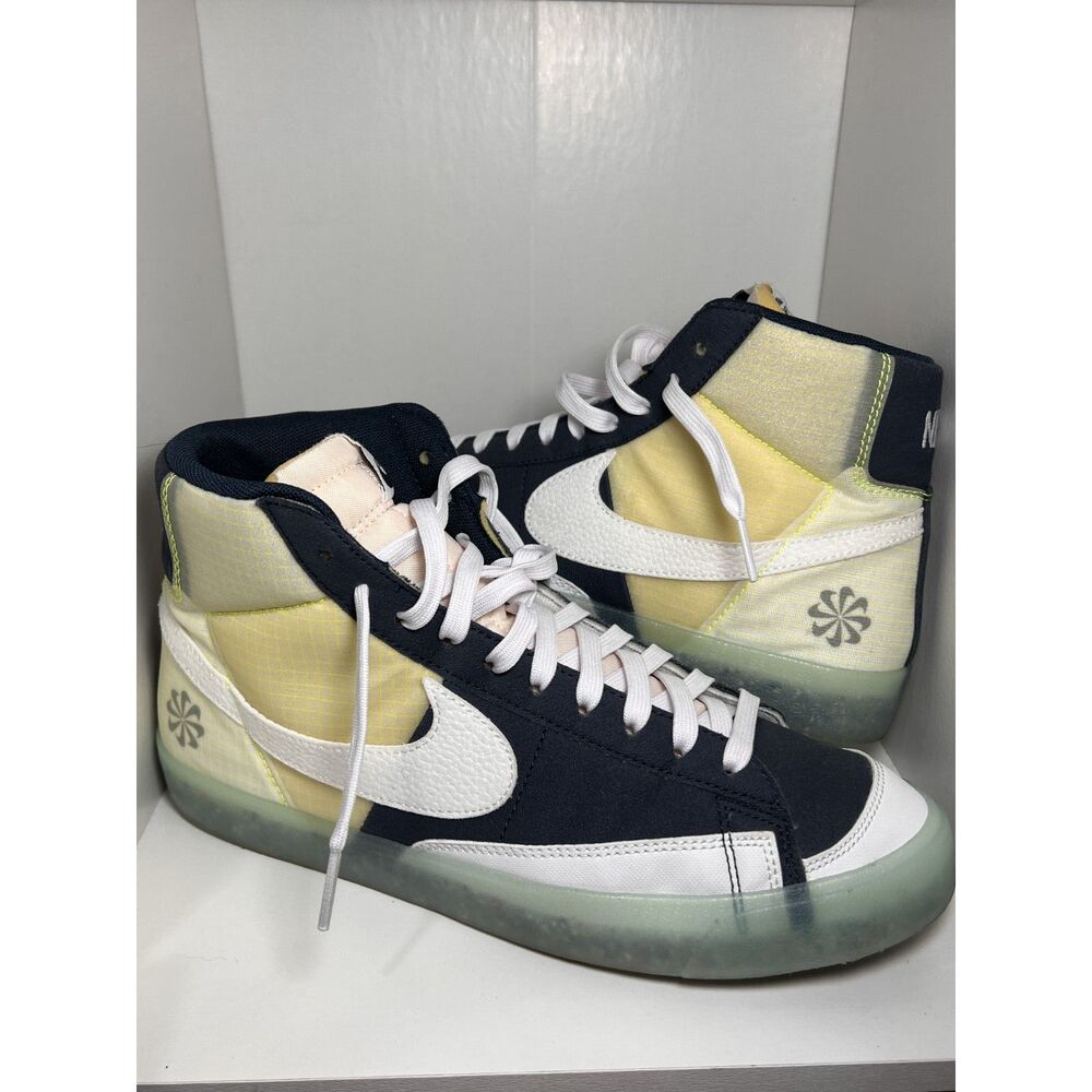 Nike Blazer Mid '77 'Move To Zero' Armory Navy/ Size Mens 8.5